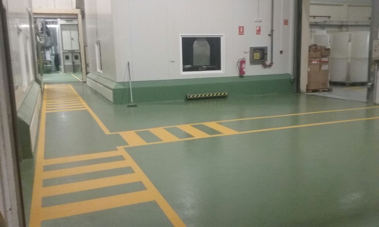 Pintat linies de senyalització horitzontal